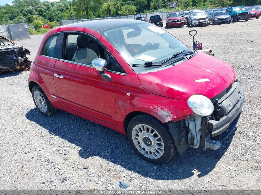 3C3CFFCR1CT104744 | 2012 FIAT 500