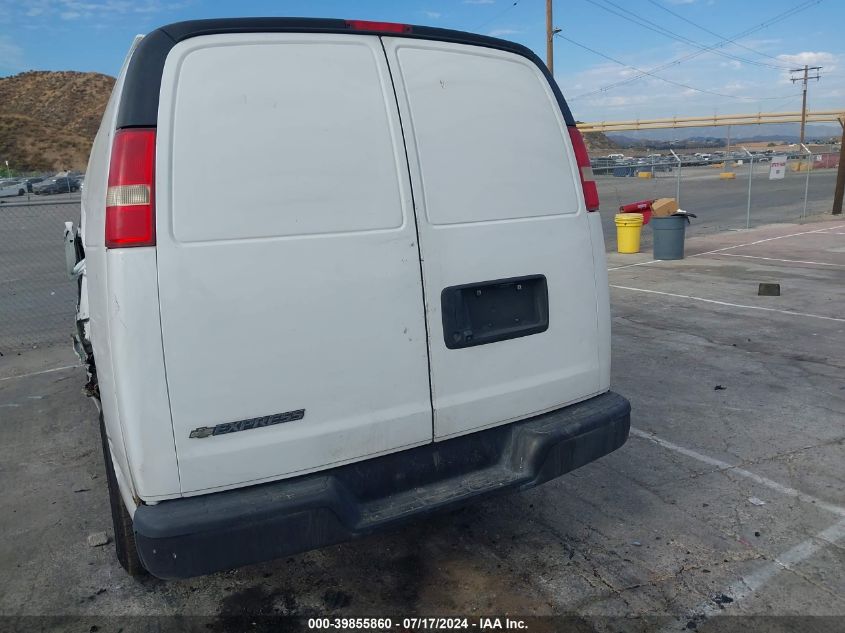 2016 Chevrolet Express 2500 Work Van VIN: 1GCWGBFF5G1210868 Lot: 39855860