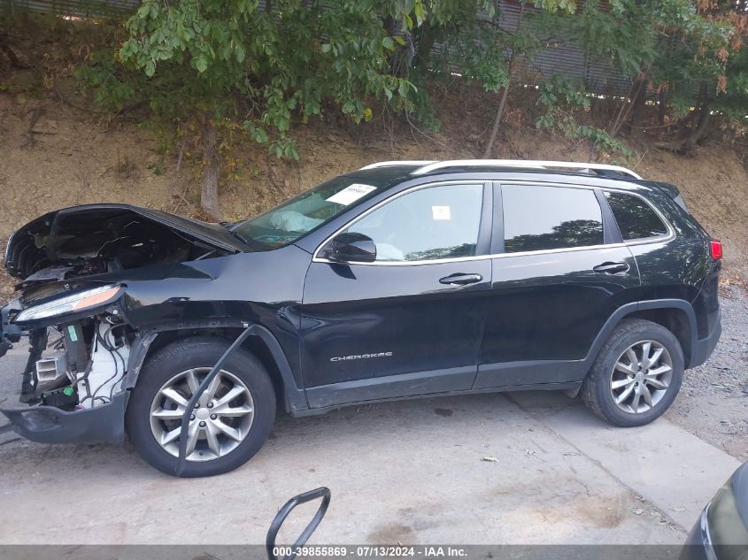 2017 Jeep Cherokee Limited VIN: 1C4PJMDB7HD223543 Lot: 39855869
