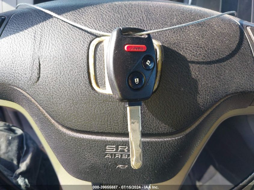 2010 Honda Cr-V Ex-L VIN: JHLRE3H75AC008187 Lot: 39855887