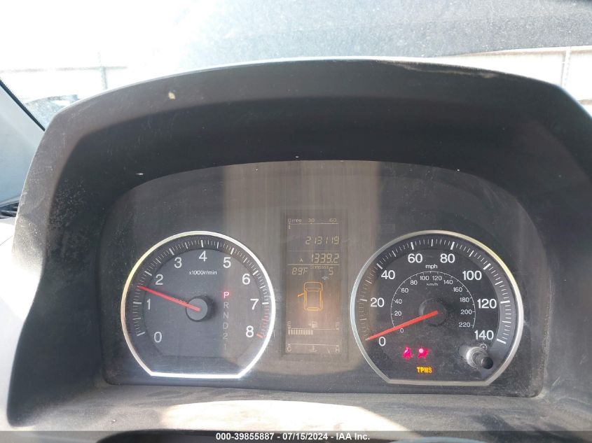 2010 Honda Cr-V Ex-L VIN: JHLRE3H75AC008187 Lot: 39855887