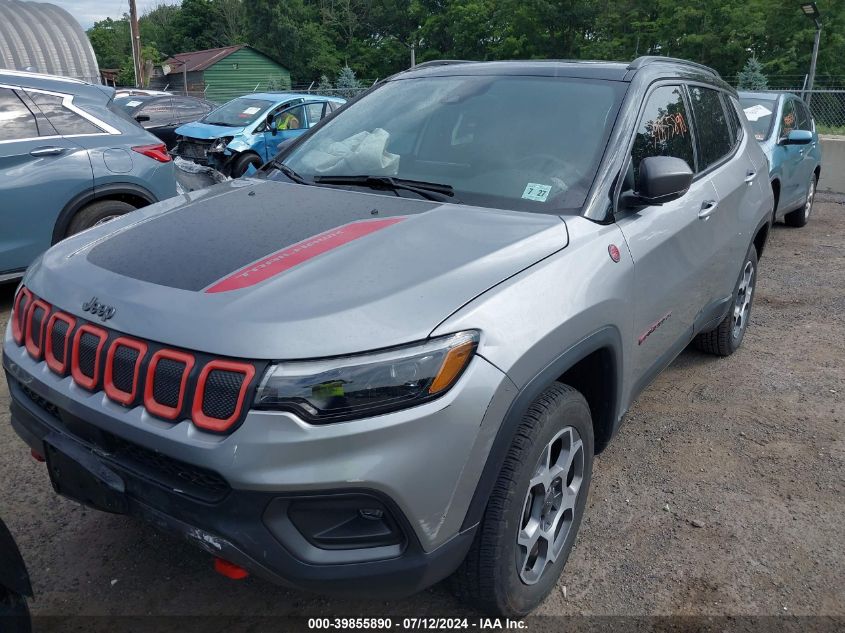 2022 Jeep Compass Trailhawk 4X4 VIN: 3C4NJDDB1NT170903 Lot: 39855890