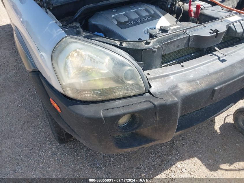 2006 Hyundai Tucson Gls/Limited VIN: KM8JN72D66U342743 Lot: 39855891