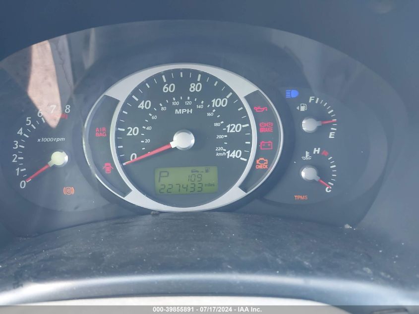 2006 Hyundai Tucson Gls/Limited VIN: KM8JN72D66U342743 Lot: 39855891