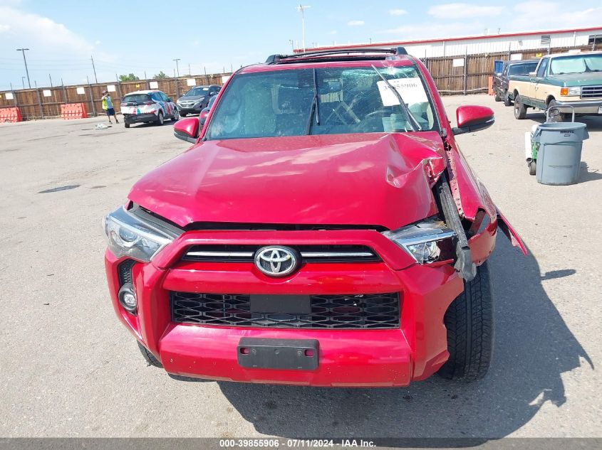 2021 Toyota 4Runner Sr5 Premium VIN: JTENU5JR3M5863027 Lot: 39855906