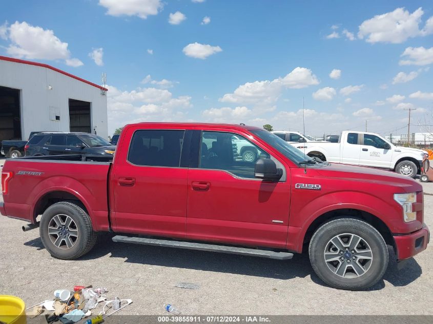 2016 Ford F-150 Xlt VIN: 1FTEW1CP5GKF34810 Lot: 39855911