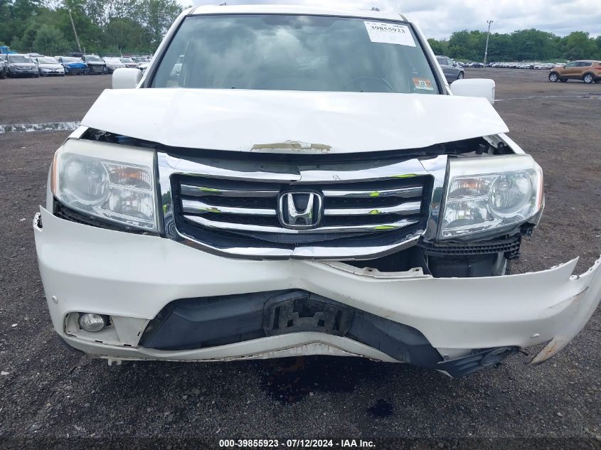 2014 Honda Pilot Touring VIN: 5FNYF4H92EB011098 Lot: 39855923