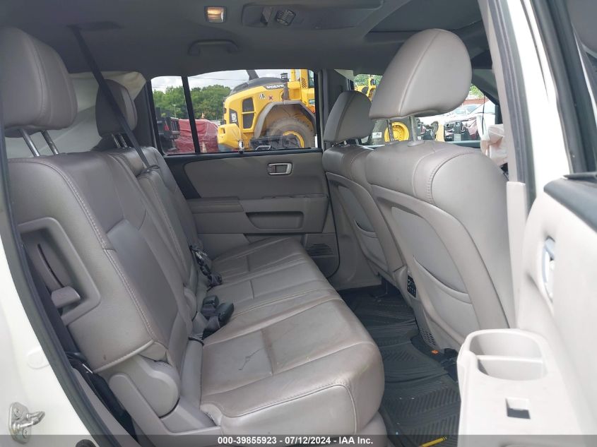 2014 Honda Pilot Touring VIN: 5FNYF4H92EB011098 Lot: 39855923