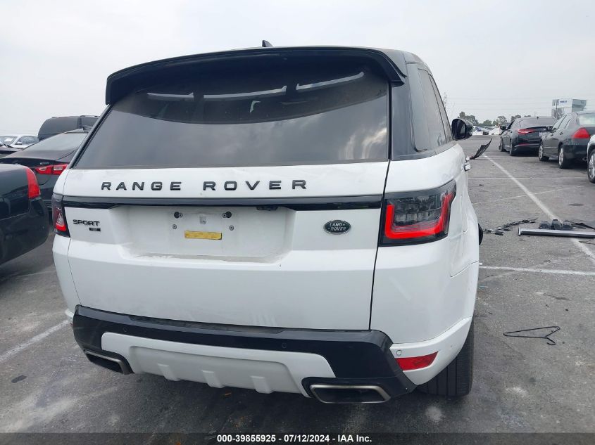 2020 Land Rover Range Rover Sport Hst Mhev VIN: SALWS2RU6LA703597 Lot: 39855925