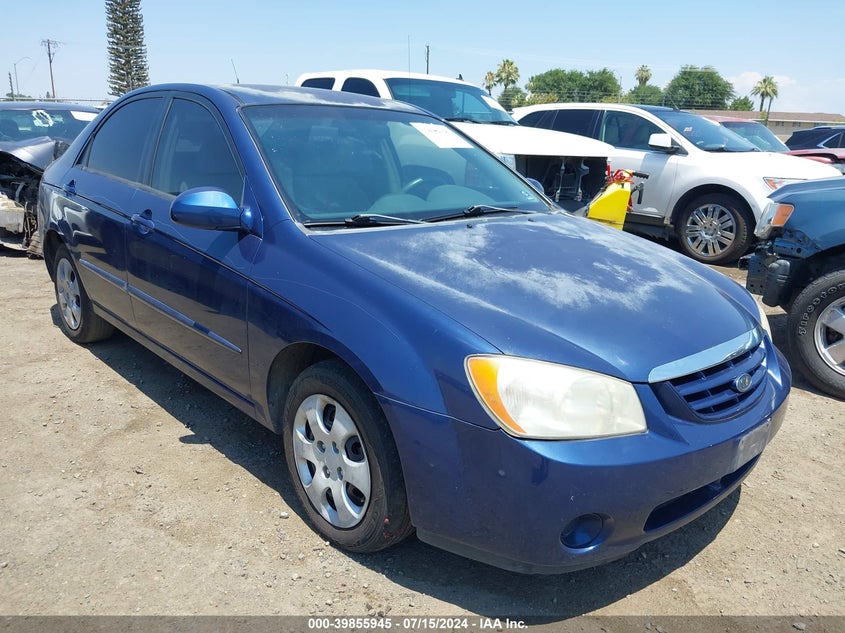 2005 Kia Spectra Ex/Lx/Sx VIN: KNAFE122455067899 Lot: 39855945