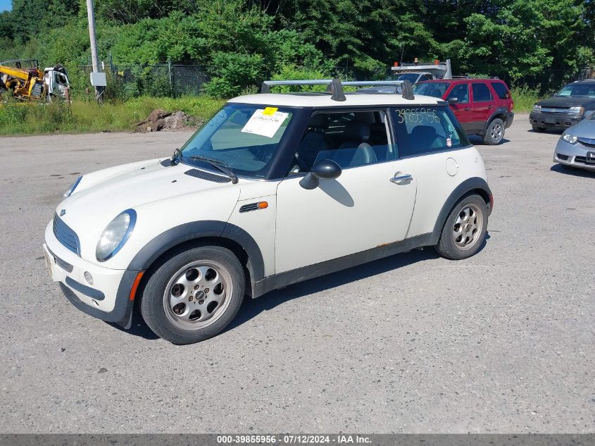 2004 Mini Cooper VIN: WMWRC33494TC53594 Lot: 39855956