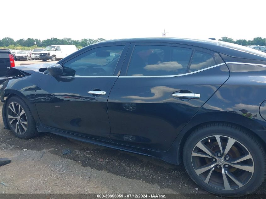 2018 Nissan Maxima 3.5 S VIN: 1N4AA6AP0JC394766 Lot: 39855959