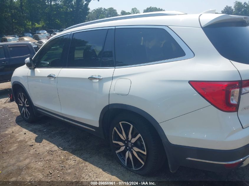 2019 Honda Pilot Elite VIN: 5FNYF6H08KB024480 Lot: 39855961