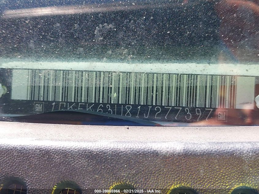 2001 GMC Yukon Denali VIN: 1GKEK63U81J277397 Lot: 39855966