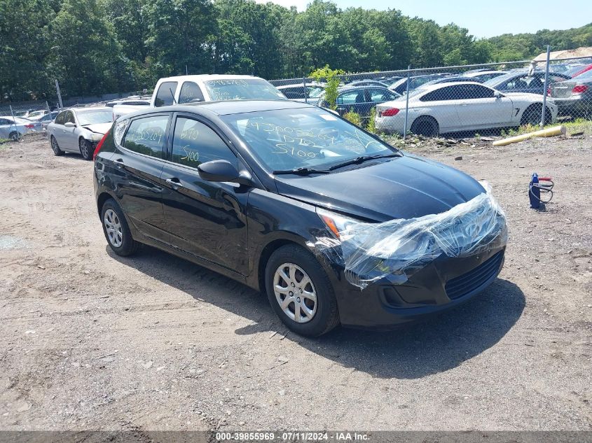 VIN KMHCT5AE4DU071210 2013 Hyundai Accent, GS no.1