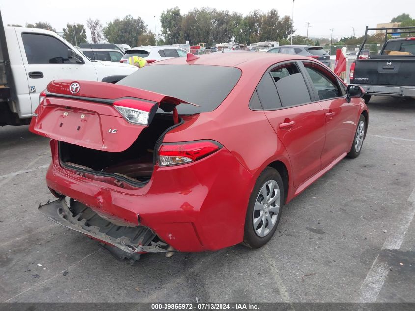 2021 TOYOTA COROLLA LE - 5YFEPMAE5MP232513