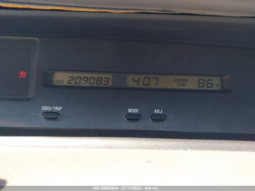 2003 Toyota Avalon Xl VIN: 4T1BF28B83U285399 Lot: 39855984