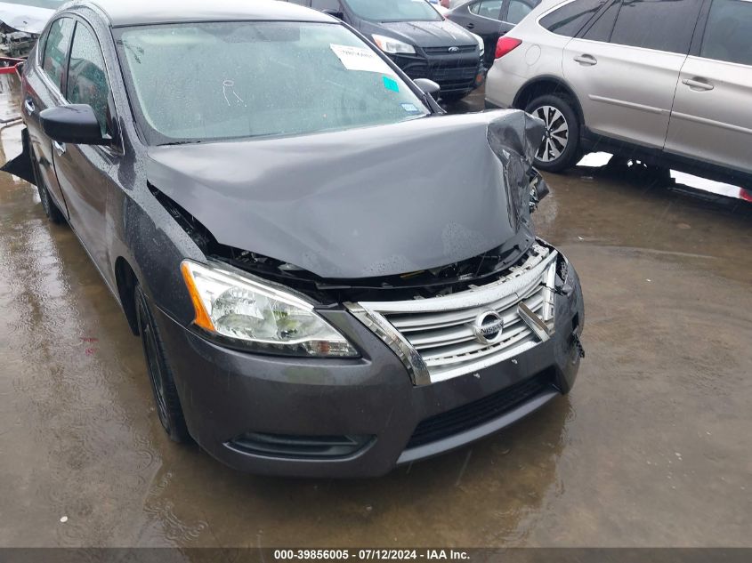 2014 Nissan Sentra S VIN: 3N1AB7AP4EL694854 Lot: 39856005