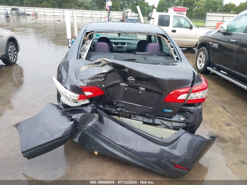 2014 Nissan Sentra S VIN: 3N1AB7AP4EL694854 Lot: 39856005