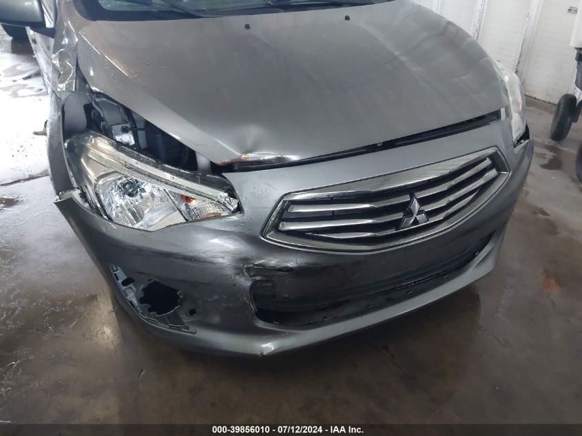 2019 Mitsubishi Mirage G4 Es VIN: ML32F3FJ8KHF05383 Lot: 39856010