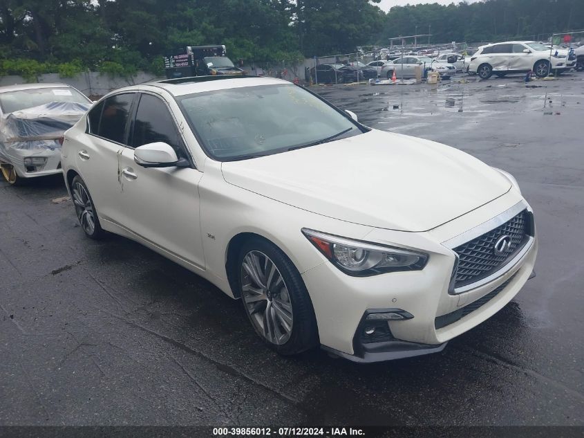 VIN JN1EV7AR2KM591623 2019 Infiniti Q50, 3.0T Sport no.1