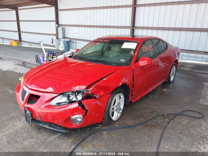 2007 Pontiac Grand Prix Gt VIN: 2G2WR554871180128 Lot: 39856015