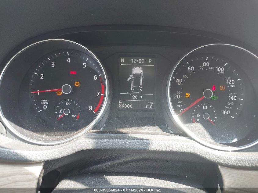 2017 Volkswagen Passat Se VIN: 1VWBT7A37HC012669 Lot: 39856024