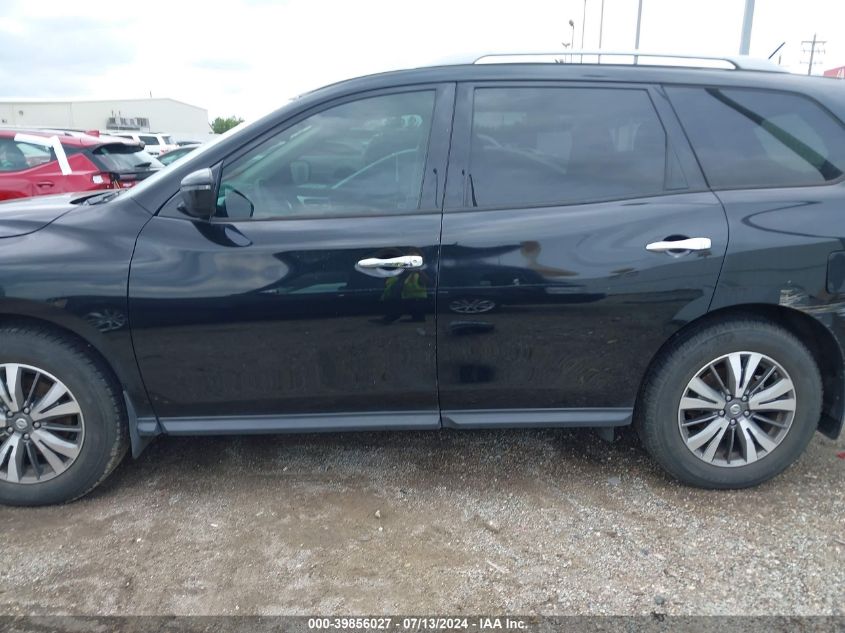 2018 Nissan Pathfinder Sv VIN: 5N1DR2MN9JC608135 Lot: 39856027