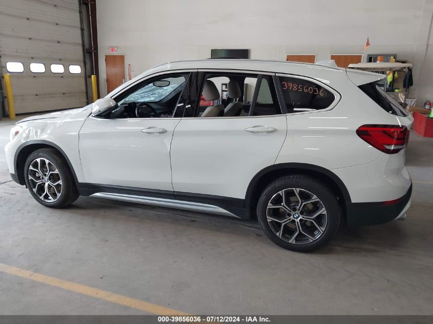 2021 BMW X1 Sdrive28I VIN: WBXJG7C07M5T10338 Lot: 39856036