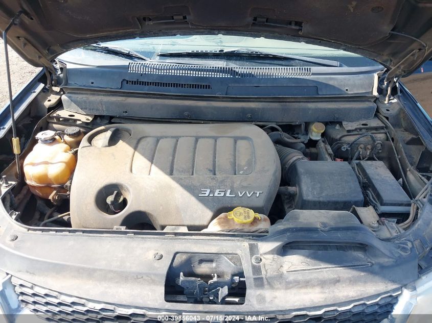 2011 Dodge Journey Mainstreet VIN: 3D4PG1FGXBT527024 Lot: 39856043