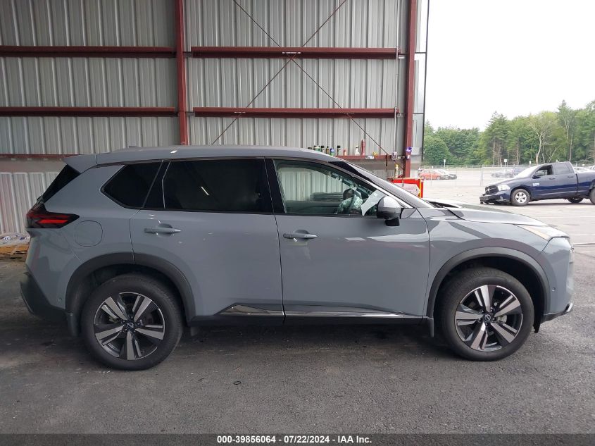 2023 Nissan Rogue Sl Intelligent Awd VIN: 5N1BT3CB6PC750733 Lot: 39856064