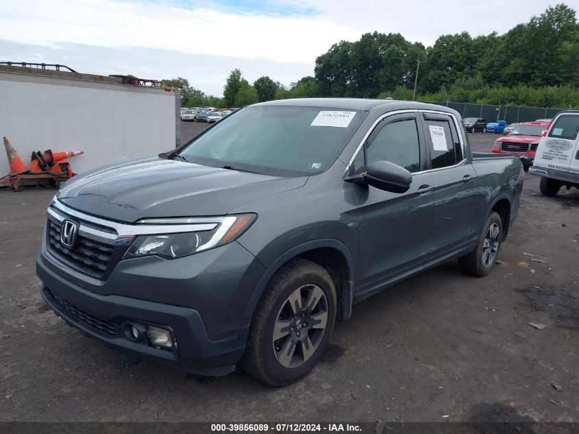 5FPYK3F68HB030233 2017 HONDA RIDGELINE - Image 2