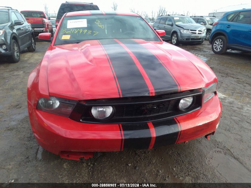 2011 Ford Mustang Gt Premium VIN: 1ZVBP8CF5B5153799 Lot: 39856101