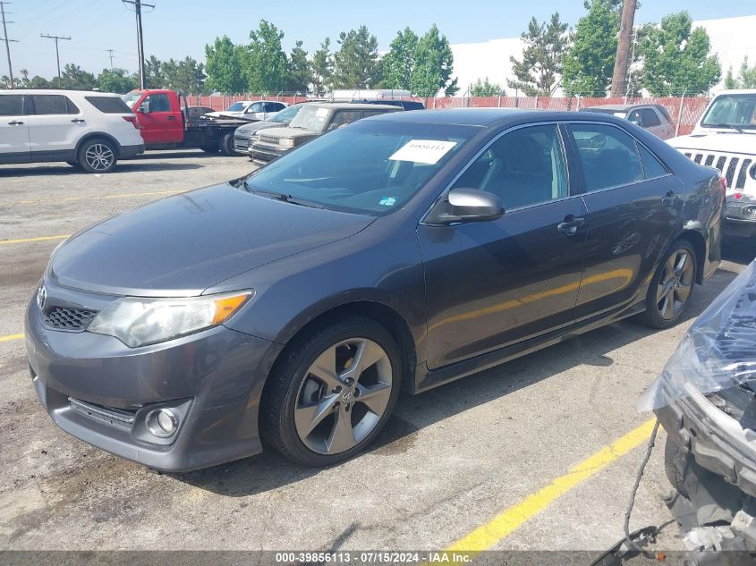 2014 Toyota Camry Se V6 VIN: 4T1BK1FK2EU026340 Lot: 39856113