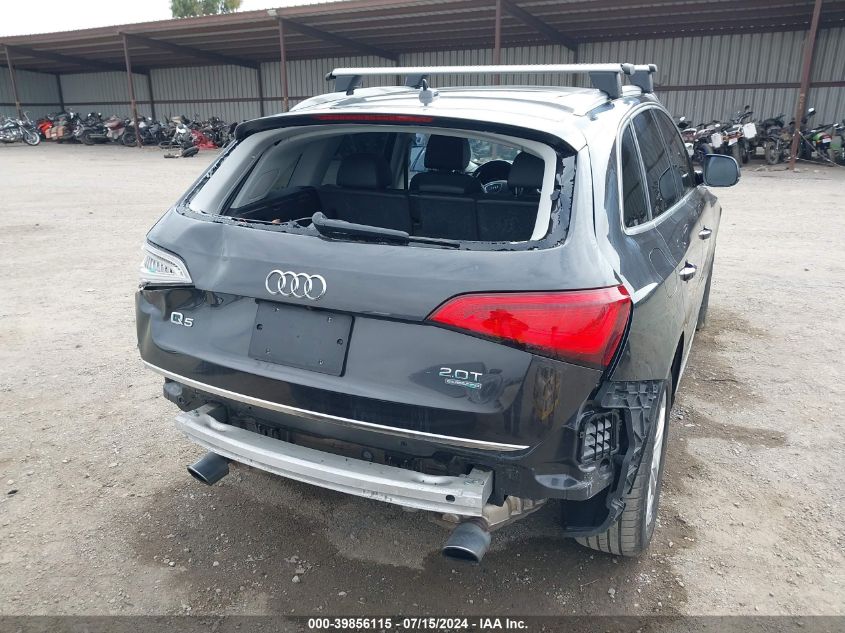 2017 Audi Q5 2.0T Premium VIN: WA1L2AFP2HA002625 Lot: 39856115