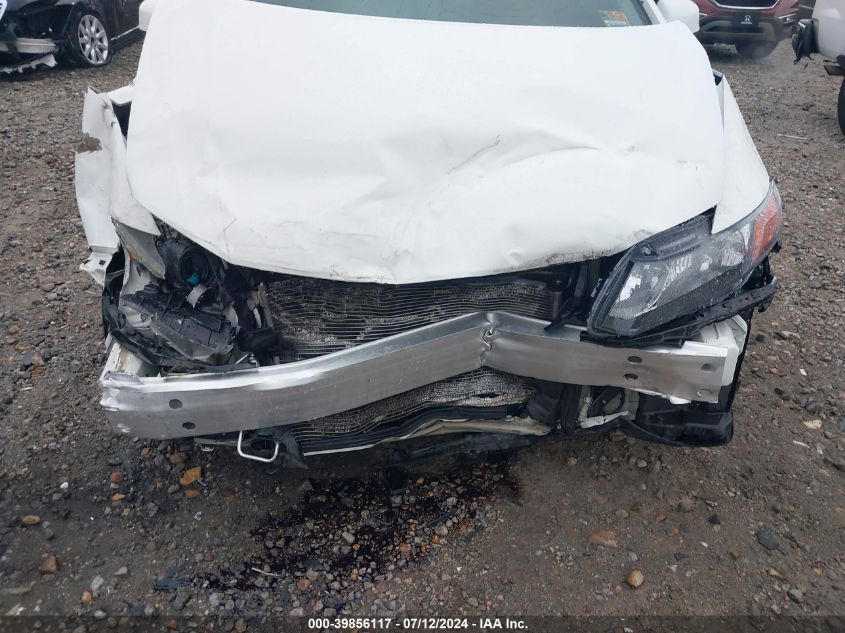 2013 Honda Civic Lx VIN: 2HGFB2F5XDH598068 Lot: 39856117