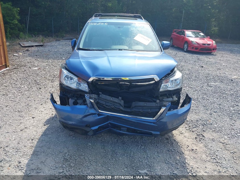 2018 Subaru Forester 2.5I Premium VIN: JF2SJAGC6JH548326 Lot: 39856129