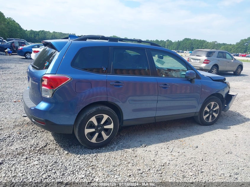 2018 Subaru Forester 2.5I Premium VIN: JF2SJAGC6JH548326 Lot: 39856129