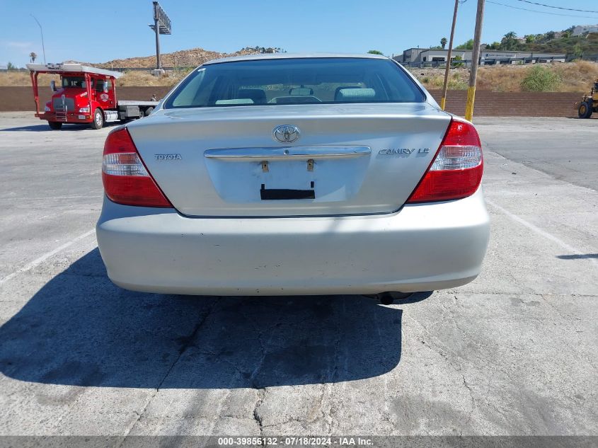 2004 Toyota Camry Le VIN: 4T1BE32K74U797951 Lot: 39856132