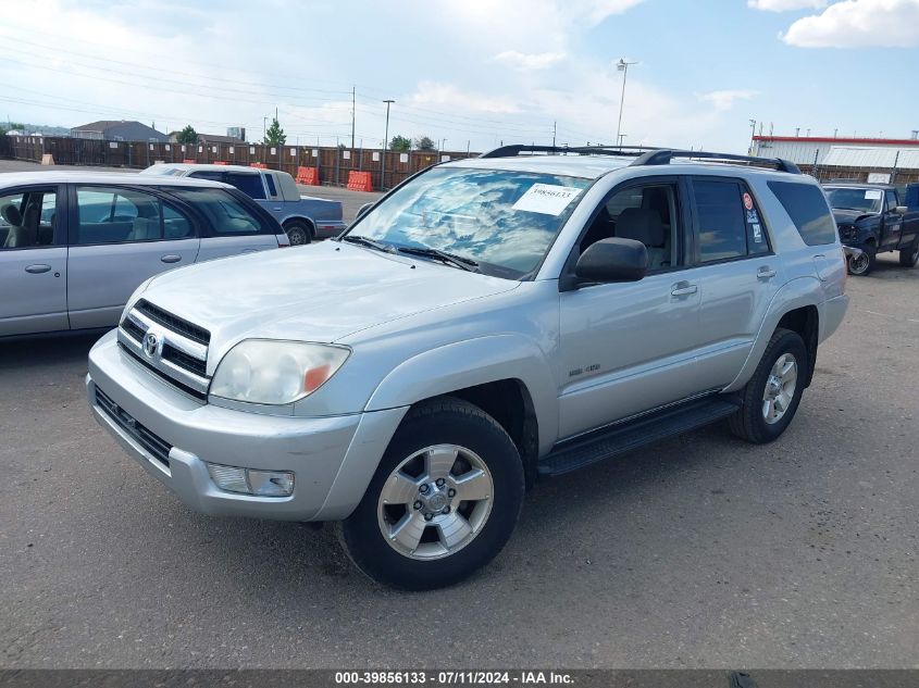 2005 Toyota 4Runner Sr5 V6 VIN: JTEBU14R250069884 Lot: 39856133