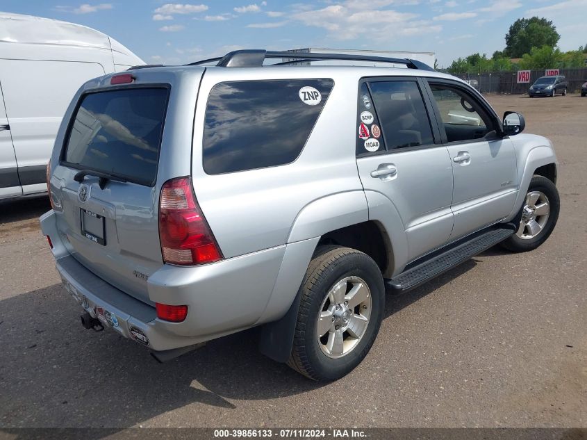 2005 Toyota 4Runner Sr5 V6 VIN: JTEBU14R250069884 Lot: 39856133