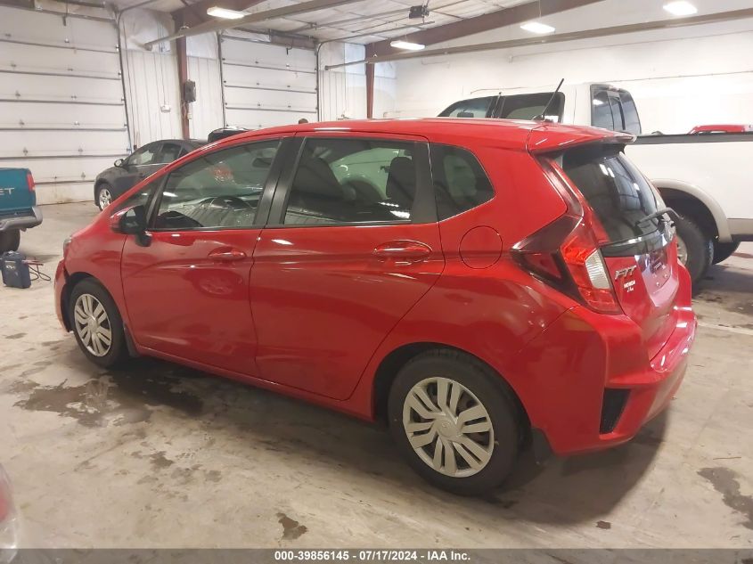 2015 Honda Fit Lx VIN: 3HGGK5G5XFM780037 Lot: 39856145