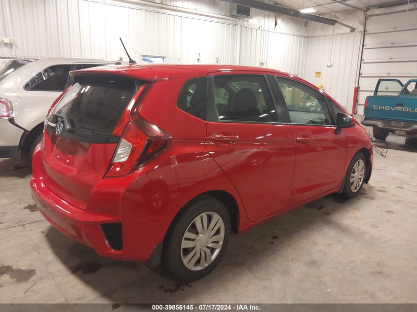 2015 HONDA FIT LX - 3HGGK5G5XFM780037