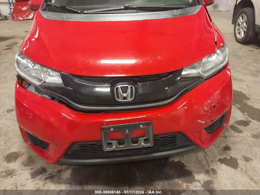 2015 Honda Fit Lx VIN: 3HGGK5G5XFM780037 Lot: 39856145