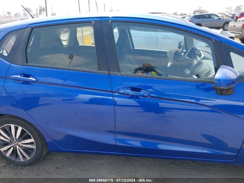 2016 Honda Fit Ex VIN: JHMGK5H72GX017552 Lot: 39856170