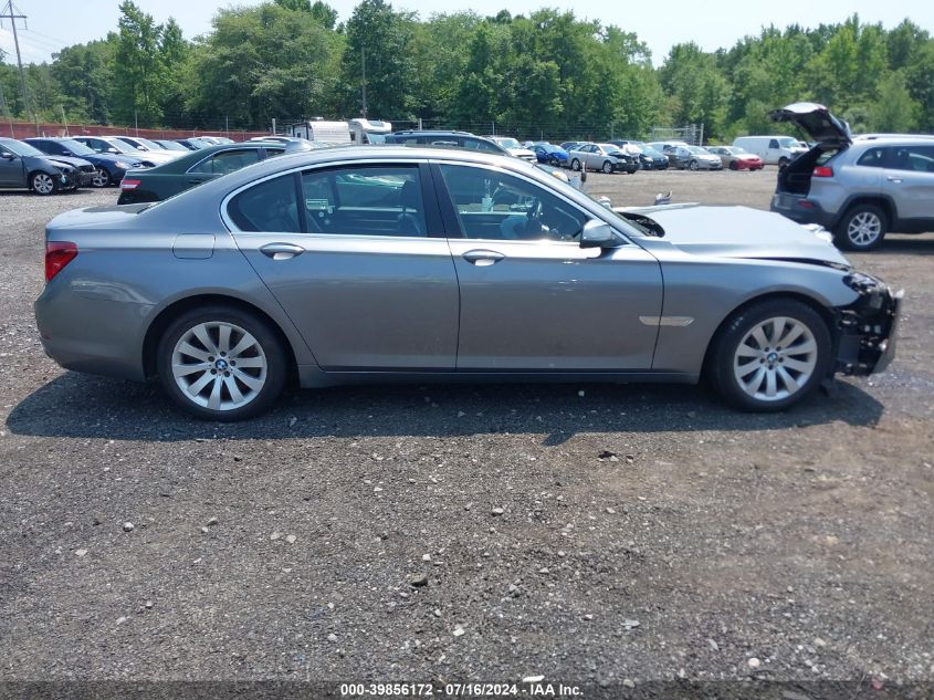 2015 BMW 750I xDrive VIN: WBAYB6C59FD966031 Lot: 39856172