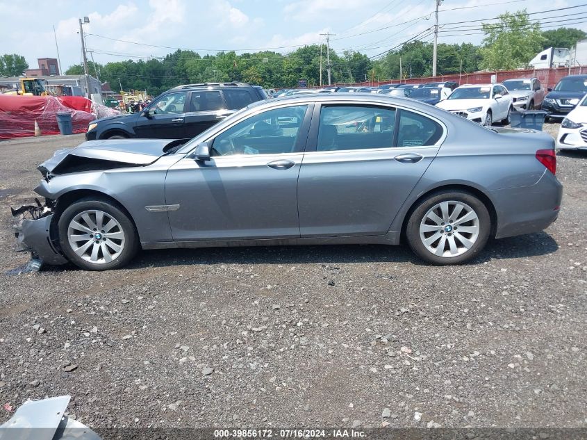 2015 BMW 750I xDrive VIN: WBAYB6C59FD966031 Lot: 39856172