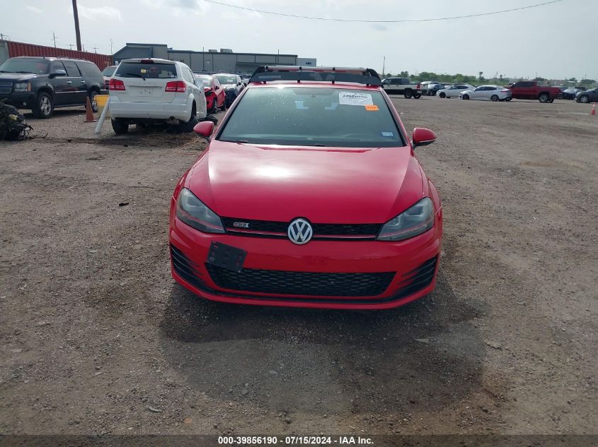 2015 VOLKSWAGEN GOLF GTI 2.0T S 4-DOOR - 3VW4T7AU8FM043278