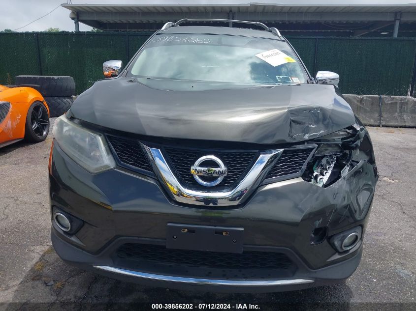 2014 Nissan Rogue Sl VIN: 5N1AT2MV5EC862032 Lot: 39856202