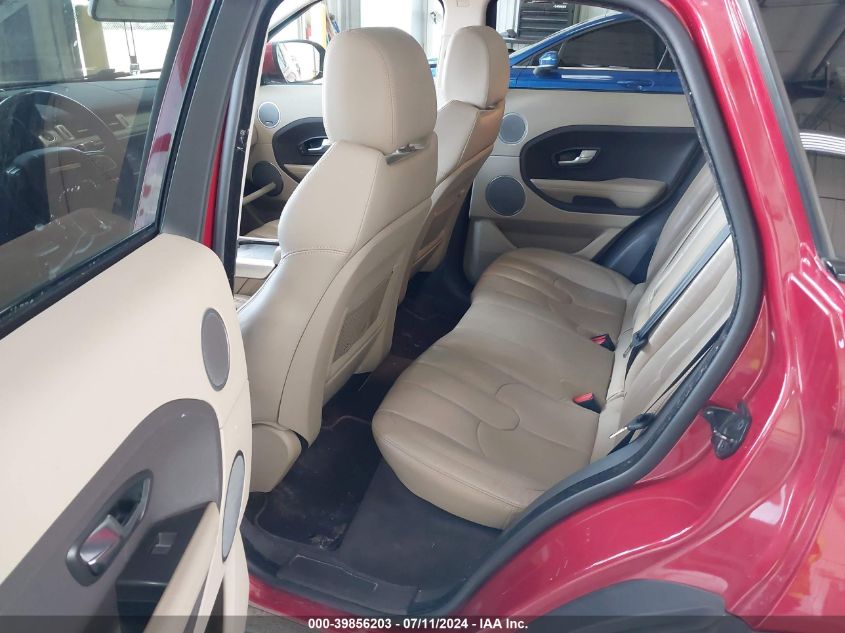 2013 Land Rover Range Rover Evoque Pure VIN: SALVP2BGXDH853545 Lot: 39856203